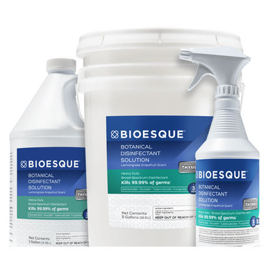 BIOESQUE BOTANICAL DISINFECTANT SOLUTION 5 GALLONS - drugsupplystore.com