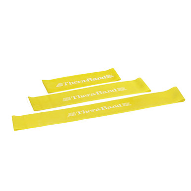 THERA-BAND EXERCISE LOOPS, YELLOW, 12