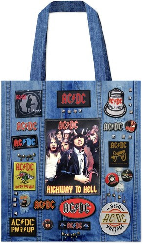 Rocksax - AC/DC - Battle Bag - 16 X 16 Soft Polyester Bag with Web ...