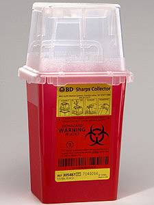 BD 1.5 Quart Nestable Sharps Collector 305487