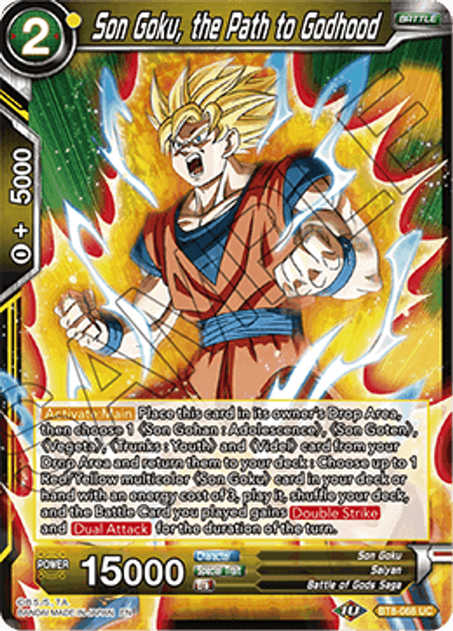 Son Goku & Pan // SS4 Son Goku, Senses Regained [BT8-066]