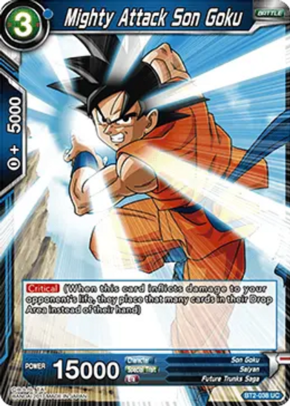 BT2-038 Mighty Attack Son Goku