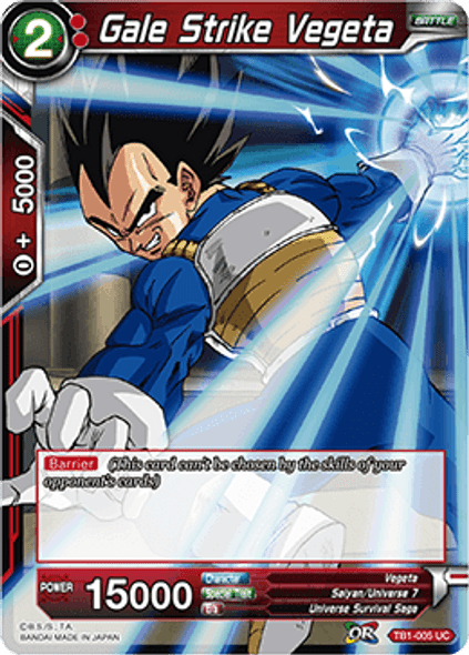 TB1-005 Gale Strike Vegeta