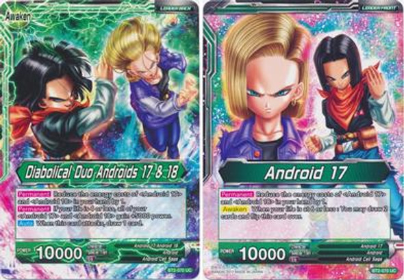 BT2-070 Android 17/Diabolical Duo Androids 17 & 18