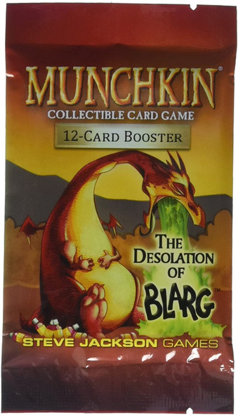 Munchkin Collectable Card Game - Booster Box The Desolation of Blarg (24 Packs)