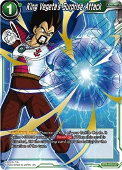 BT1-079 King Vegeta's Surprise Attack (Alternate)