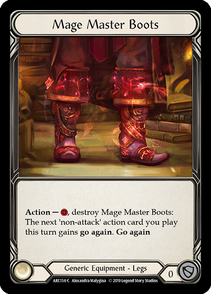 ARC154-C Mage Master Boots - Regular