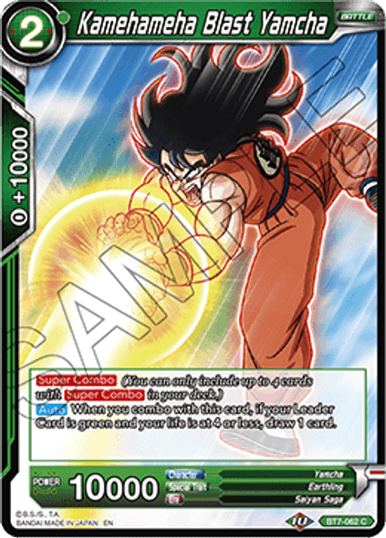 BT7-062 Kamehameha Blast Yamcha