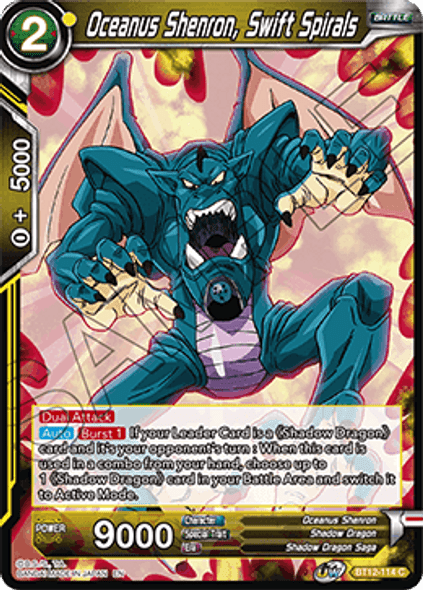 BT12-114 [C] Oceanus Shenron, Swift Spirals