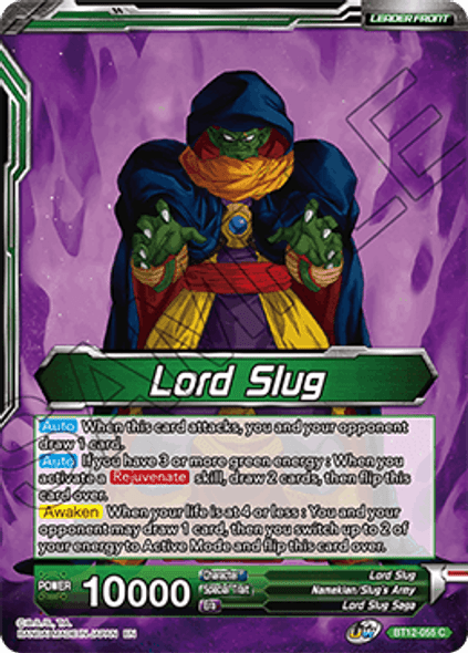 BT12-055 [C] Lord Slug / Lord Slug, Rejuvenated Invader - Foil