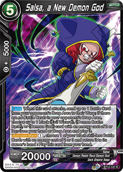 BT12-147 [R] Salsa, a New Demon God - Foil