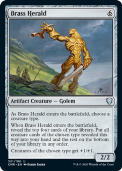 MTG_CL Brass Herald (301)