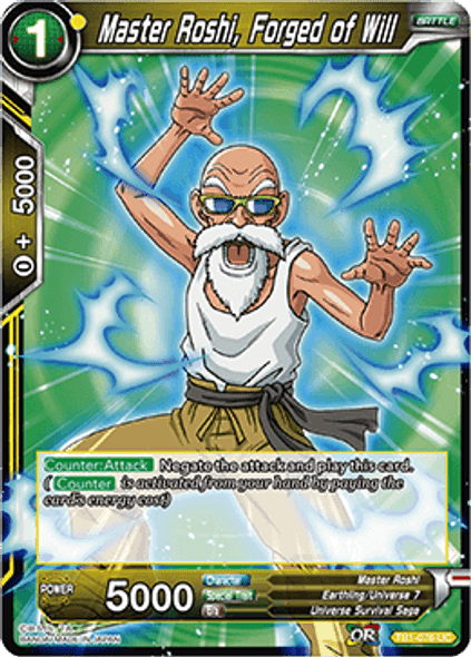 TB1-076 Master Roshi, Forged of Will