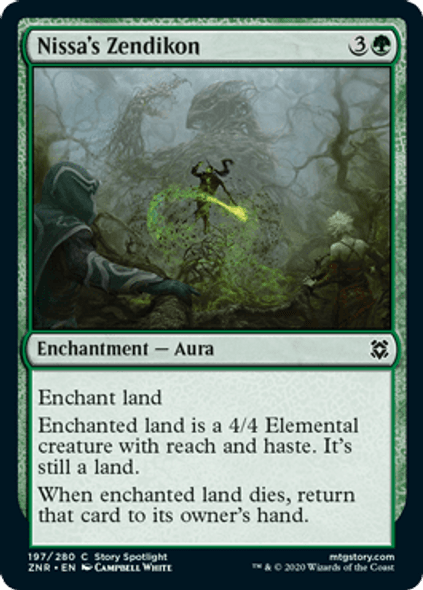 Nissa's Zendikon - Foil [ZEN - 197 - C]