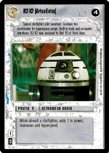 R2-X2 (Artoo-Extoo) [C2] - PR1 - White Border