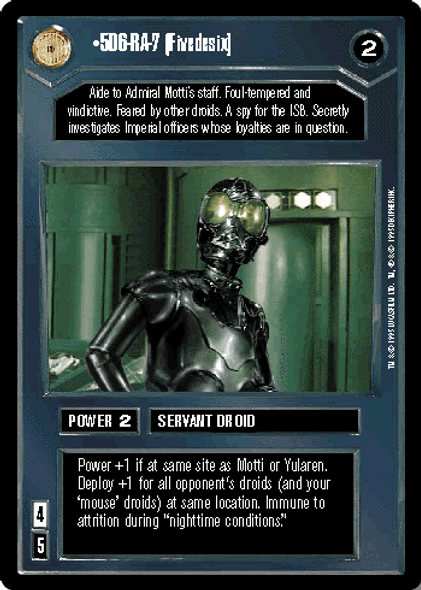 star wars ccg cards