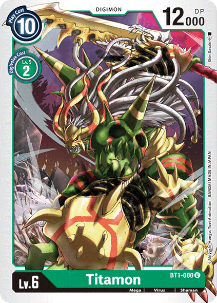 BT1-080 Titamon  ( Uncommon)