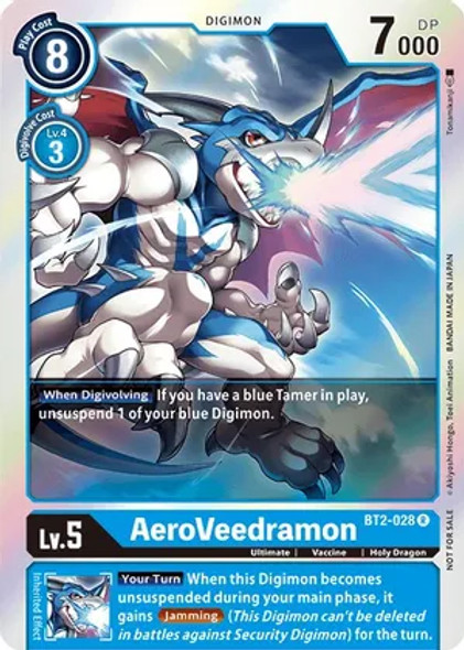 BT2-028 AeroVeedramon  ( Rare)