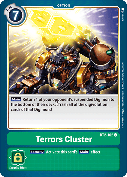 BT2-102 Terror's Cluster  ( Rare)