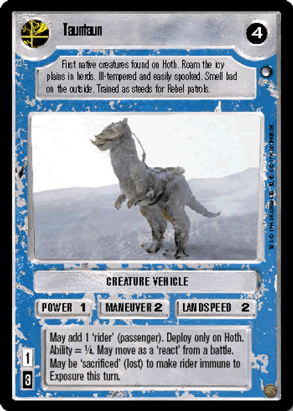 Tauntaun Bones U1 [HOT] - White Border