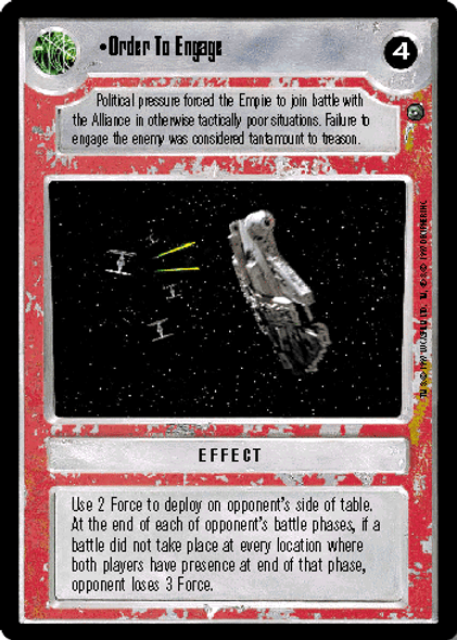 Order To Engage R [DAG] - Foil