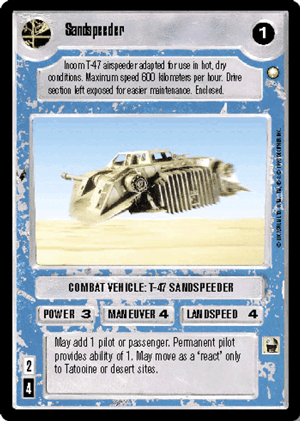 [SPE] Sandspeeder [F]