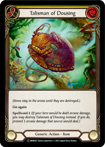 U-MON302 Talisman of Dousing - Regular - C