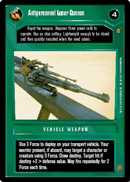 [JAB] Antipersonnel Laser Cannon [U]