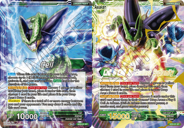 XD3-01 Cell / Cell & Cell Jr., Endless Supremity