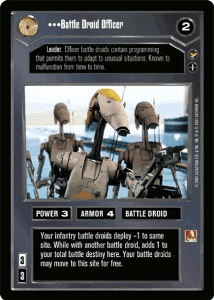 [THE] Battle Droid Officer [C]