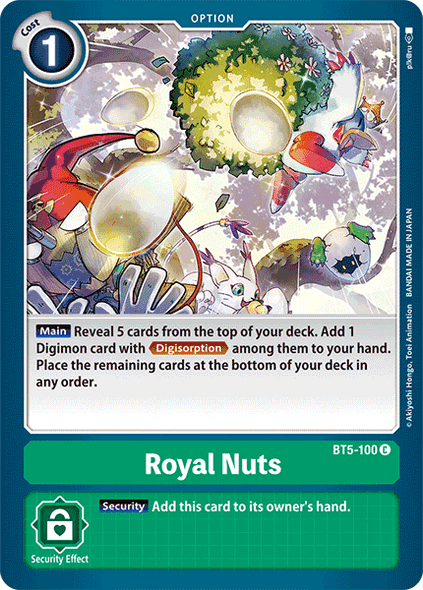 BT5-100 Royal Nuts  - Common