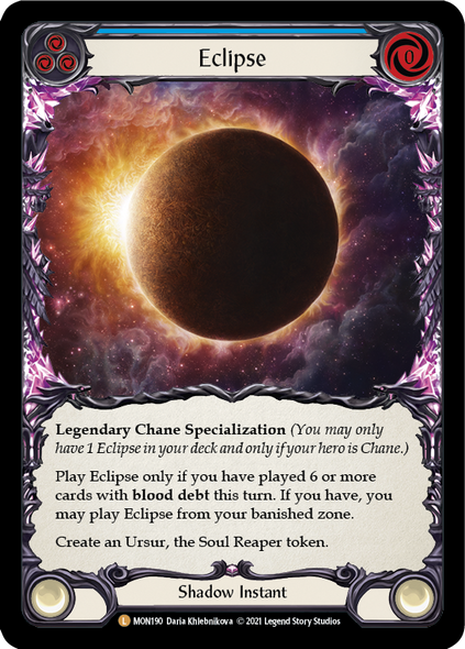 MON190-CF Eclipse - Cold Foil
