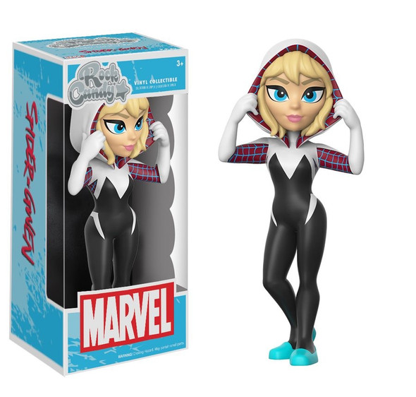 Spider-Man - Spider-Gwen Unmasked Rock Candy