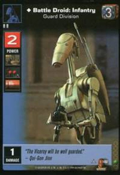 [SWYJ] Battle Droid: Infantry, Guard Division #102