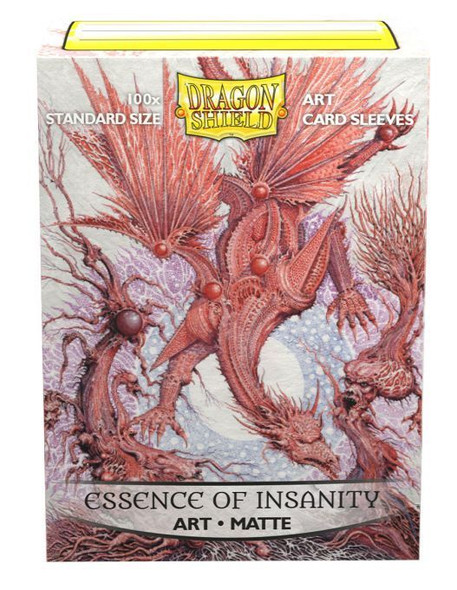 Sleeves - Dragon Shield - Box 100 -  MATTE Art - Essence of Insanity