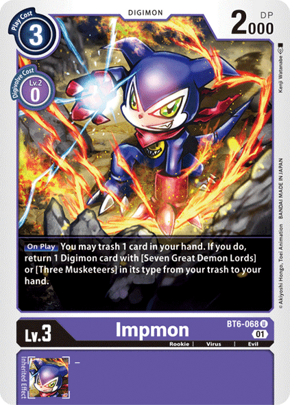 [DIG] BT6-068 - Impmon