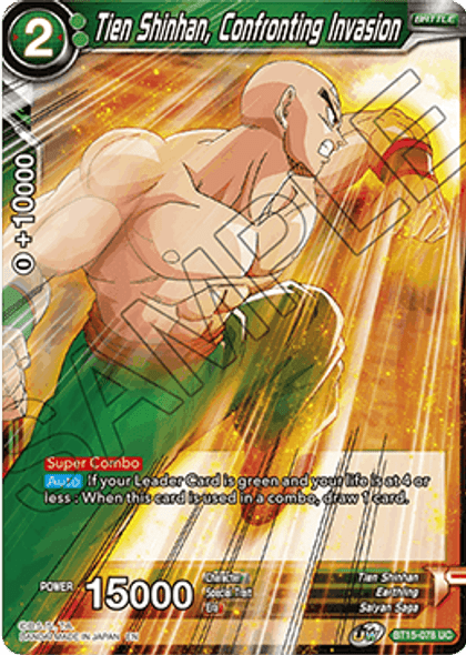 BT15-078 Tien Shinhan, Confronting Invasion - Foil