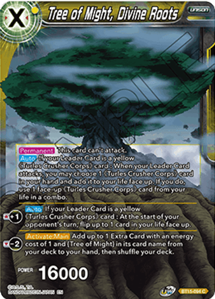 BT15-094 Tree of Might, Divine Roots