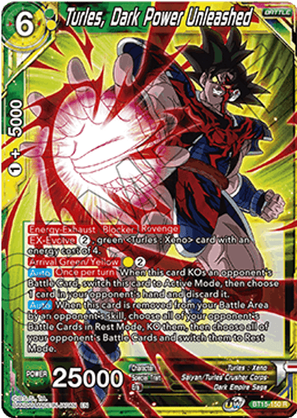 BT15-150 Turles, Dark Power Unleashed