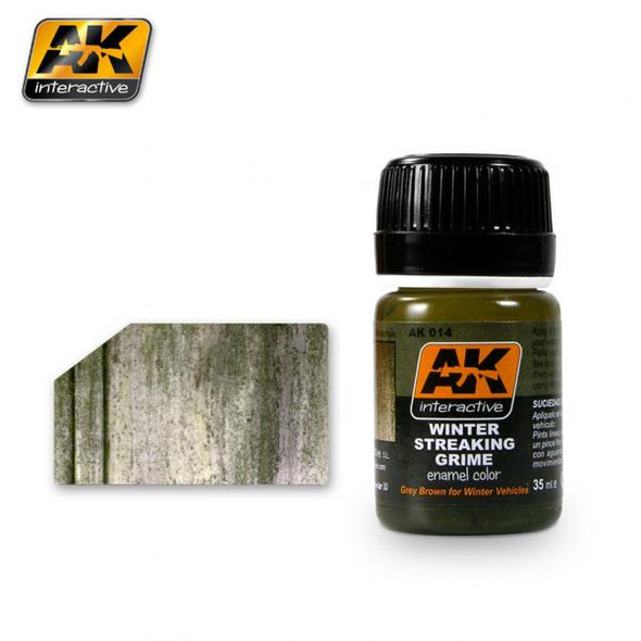 AK-Interactive: (Weathering) STREAKING GRIME FOR WINTER VEHICLES