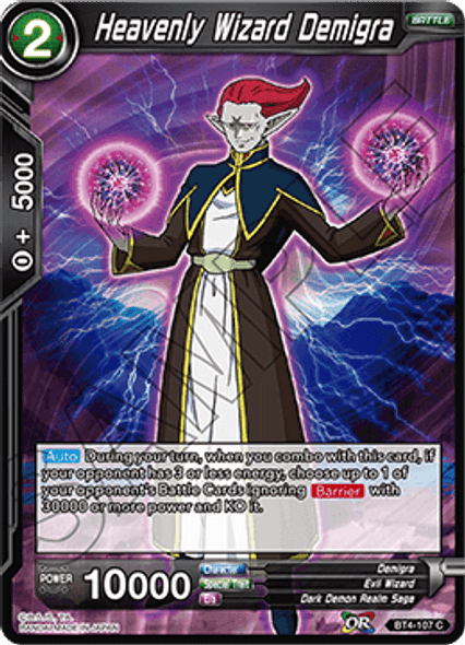 BT4-107 Heavenly Wizard Demigra