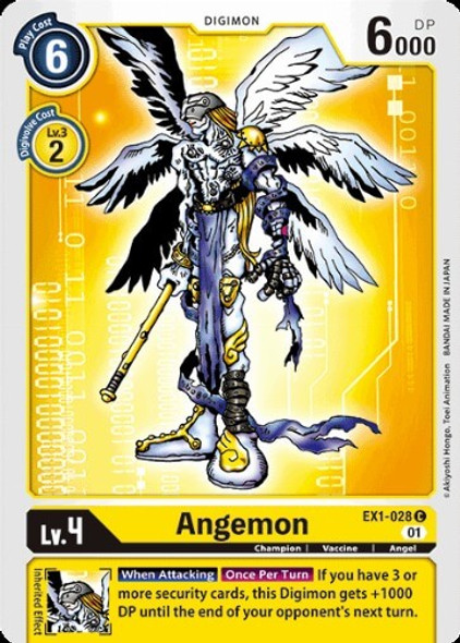 EX1-028 C Angemon - play set (4)