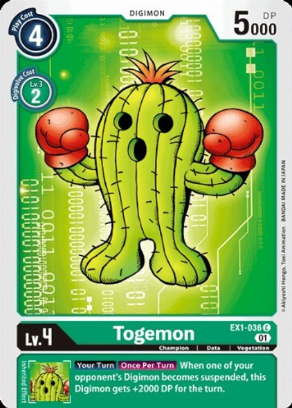 EX1-036 C Togemon