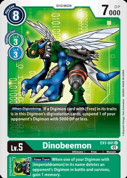 EX1-041 U Dinobeemon - play set (4)