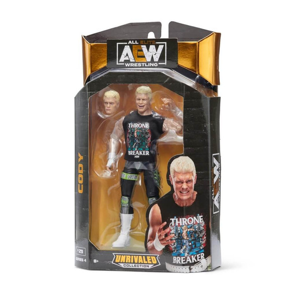 AEW - 1 Figure Pack (Unrivaled Figure) WAVE 4 - Cody Rhodes