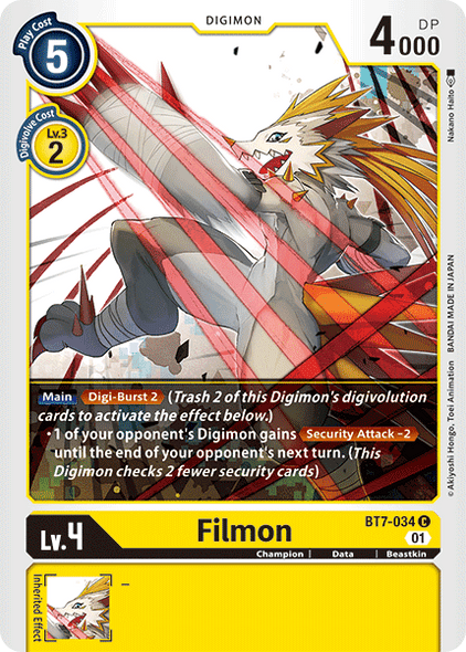 [DIG] BT7-034 Filmon - Playset (4)