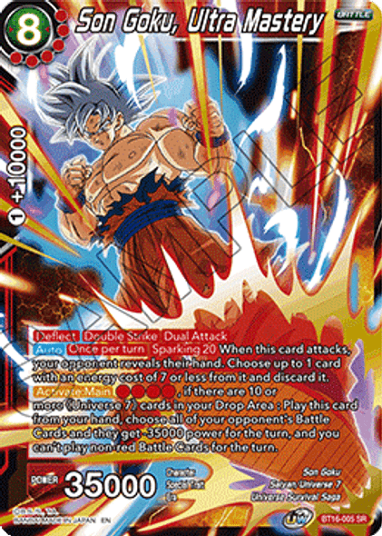 BT16-005 Son Goku, Ultra Mastery