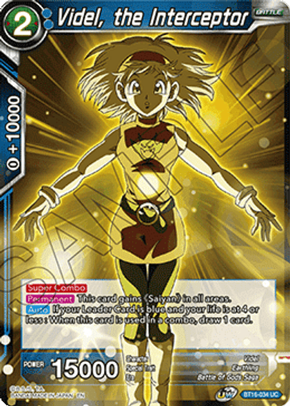 BT16-034 Videl, the Interceptor - Foil