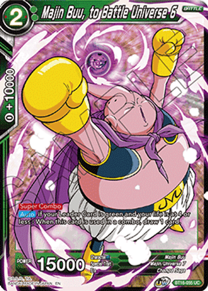 BT16-055 Majin Buu, to Battle Universe 6