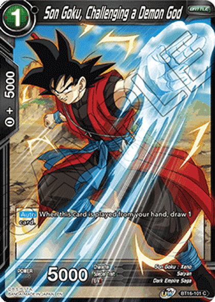 BT16-101 Son Goku, Challenging a Demon God - Playset (4)